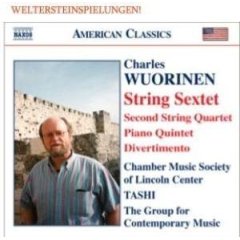 Charles Wuorinen: String Sextet; Piano Quintet; Divertimento