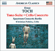 TOCH: Tanz-Suite / Cello Concerto