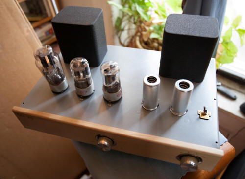 SQ-25 Tube Preamplifier and SQ-30 6V6 Amplifier