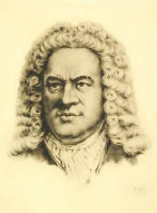 J.S. Bach portrait