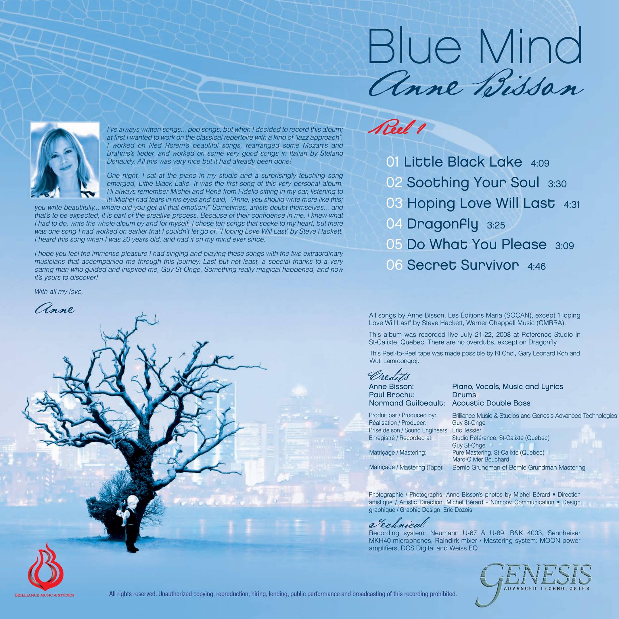 Anne Bisson Blue Mind An Audiophile Favorite Is Given A Makeover Positive Feedback