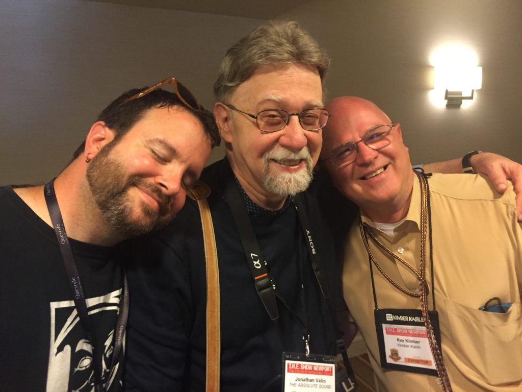 Two Hi-fi elders I love & respect: Jonathan Valin of The Absolute Sound & Ray Kimber of Kimber Kable