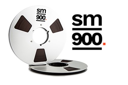 Blank Recording Tape Comparison Quantegy GP-9 vs. SM-900