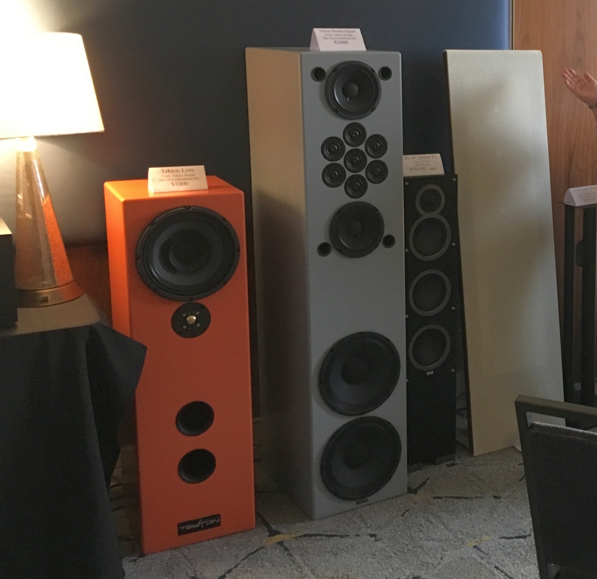 tekton speakers double impact