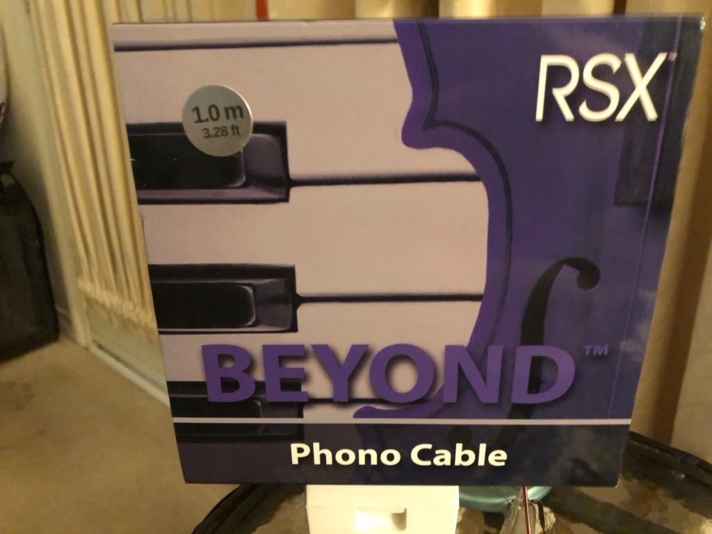 RSX Beyond Phono Cable