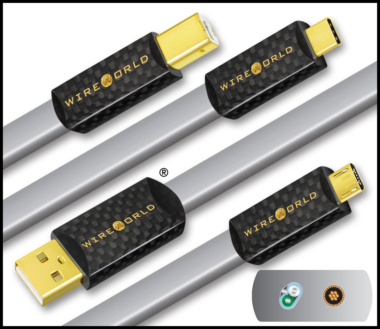Platinum Starlight 8 USB Audio Cables