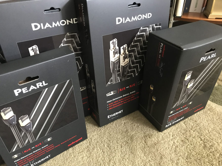 2024Audioquest Diamond RJ/Ｅ Ethernet Cable ケーブル・シールド