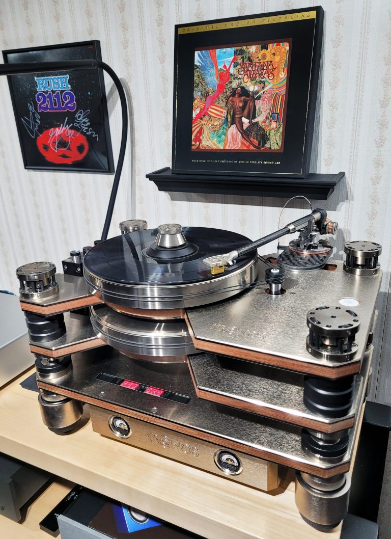 KRONOS Discovery Resonance Suppression Tonearm Positive Feedback