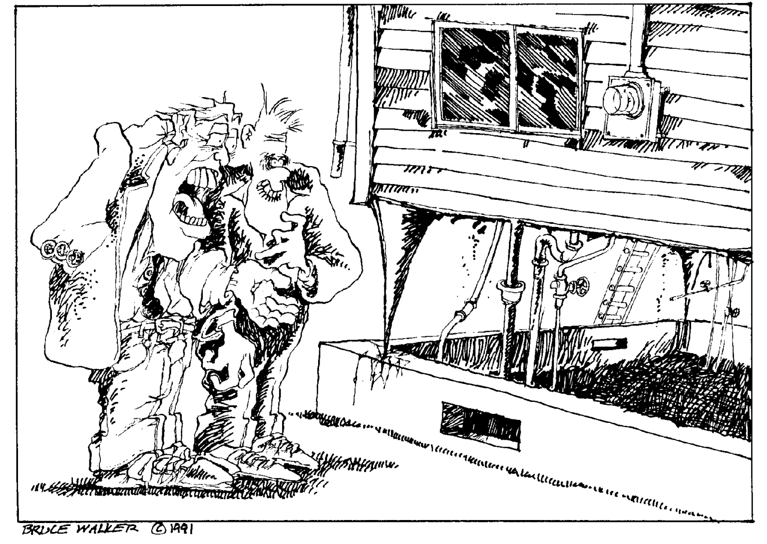 NOS: A Bruce Walker Cartoon From Our Archives - Positive Feedback