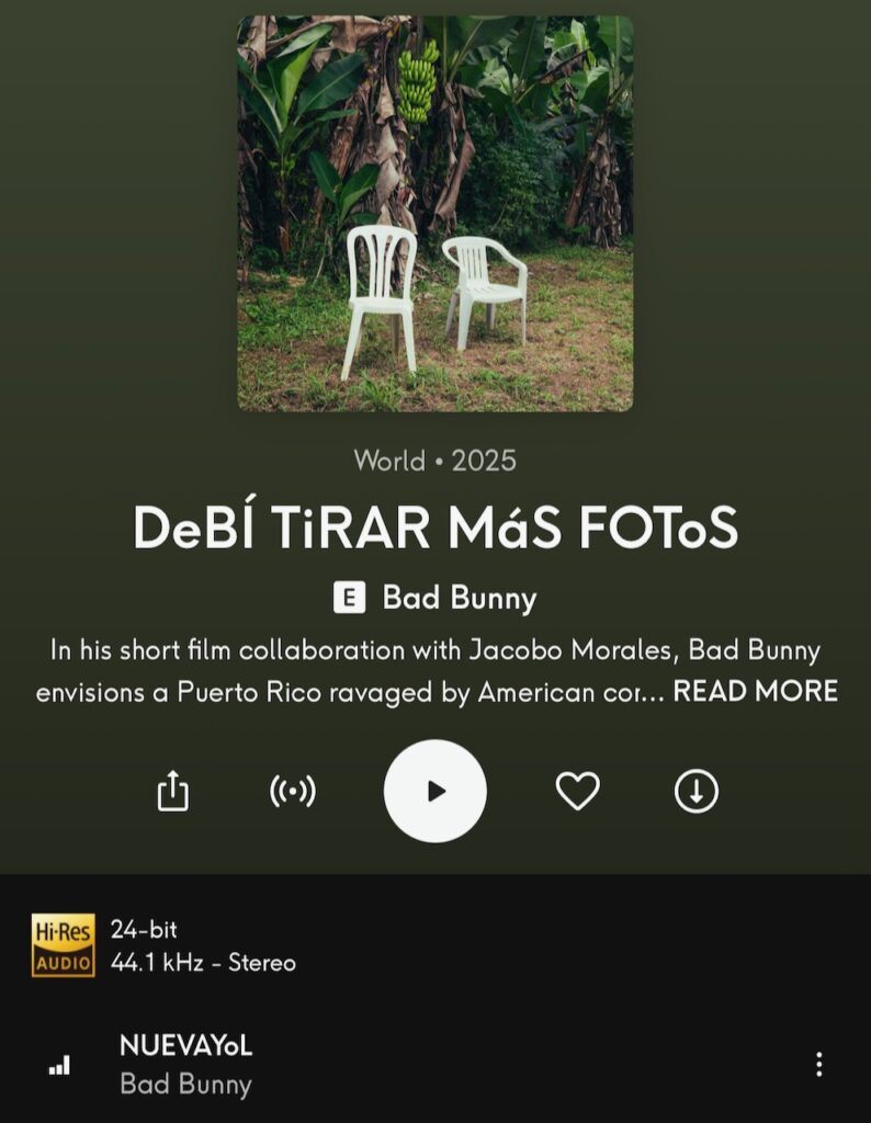 Qobuz Bad Bunny